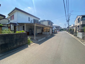 【前面道路含む現地写真】 | 日高市原宿　建築条件なし売地　JR川越線『高麗川駅』徒歩8分　【高麗川小学区】