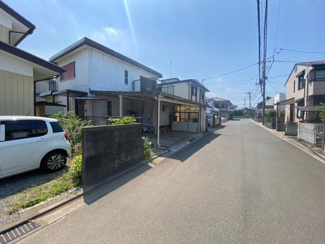 【前面道路含む現地写真】 | 日高市原宿　建築条件なし売地　JR川越線『高麗川駅』徒歩8分　【高麗川小学区】