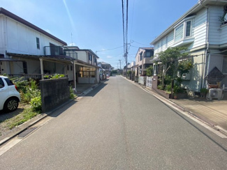 【前面道路含む現地写真】 | 日高市原宿　建築条件なし売地　JR川越線『高麗川駅』徒歩8分　【高麗川小学区】