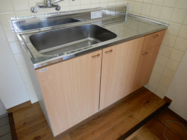 書写マンションＢ棟のキッチン