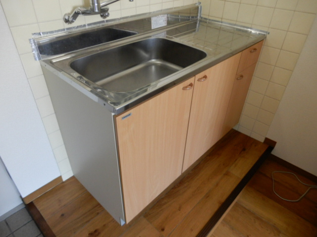 書写マンションＢ棟のキッチン