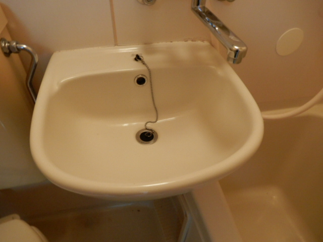 書写マンションＢ棟の洗面所