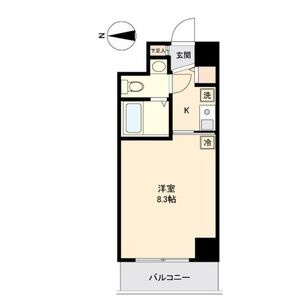 アーバンフラッツ新栄(旧La　Douceur新栄)の間取り