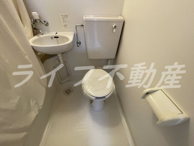宝町マンションのトイレ|トイレです