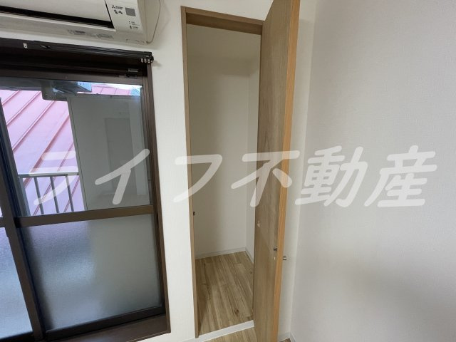 宝町マンションの収納|収納のためのスペースです