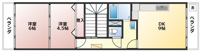 【間取り】 | 豊橋aビル