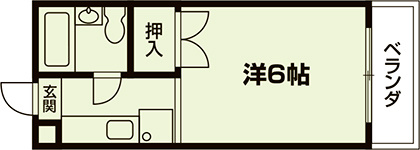 アストロプラザⅠの間取り|代表的な間取りです。代表的な間取りです。