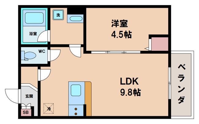 【間取り】 | duplex天王寺東