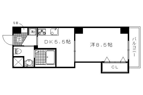 セラヴィ鞍馬口の間取り|【代表的な間取りです】