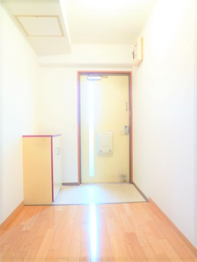 REステートビルの玄関|収納もある玄関です