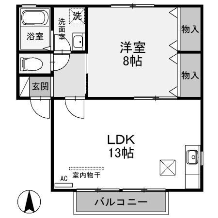 【間取り】 | アビイロード Ⅱ