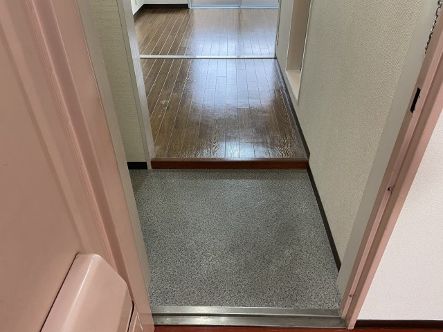 メゾン市川壱番館の玄関
