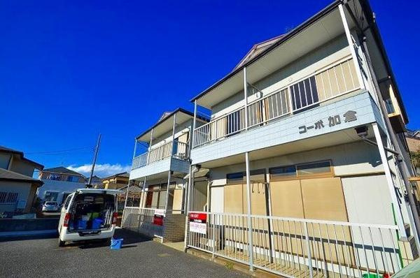 コーポ加倉の外観|★温水洗浄便座★追炊★TVドアホン★床下収納★エアコン★