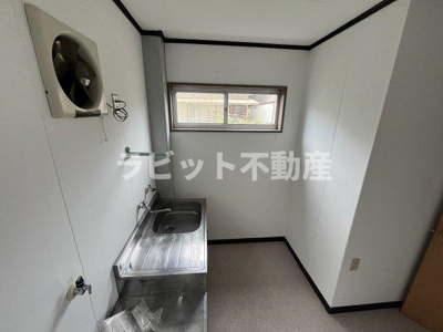 【キッチン】 | 上川東二丁目住居付貸店舗 | 1F店舗の流し台です