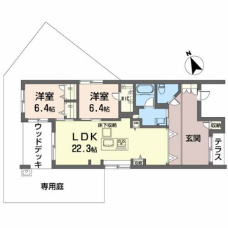 【間取り】 | ビレッジズ　シャーメゾン