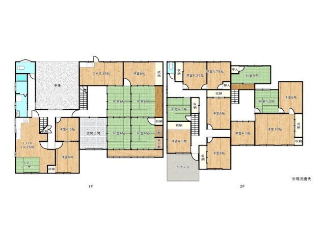 【間取り】 | 姫路市余部区上川原／中古戸建