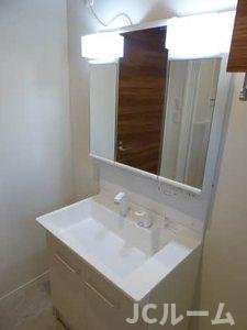 ぱれすよつやの洗面所