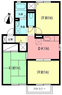【間取り】 | ピュアコート・Ｋ