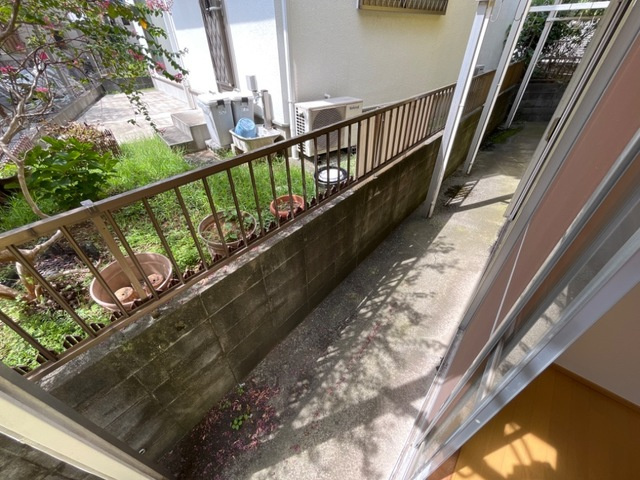 メゾン下倉田の庭