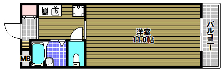 ヴィラR・Yの間取り