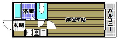 カーサ・ミガタの間取り