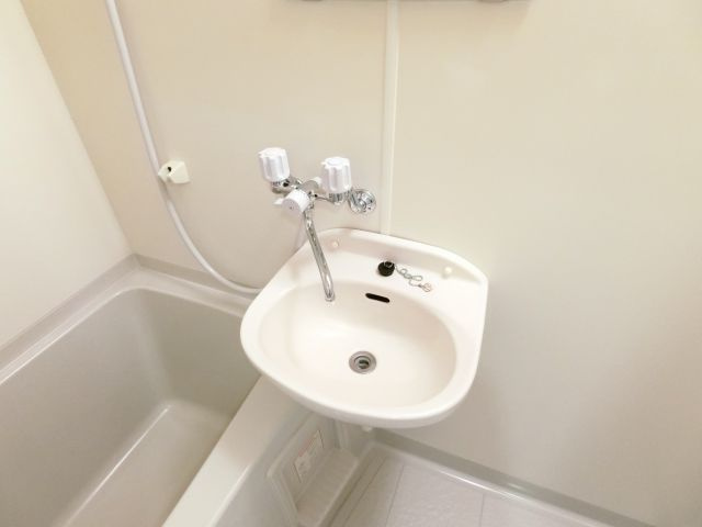 カーサ・ミガタの洗面所