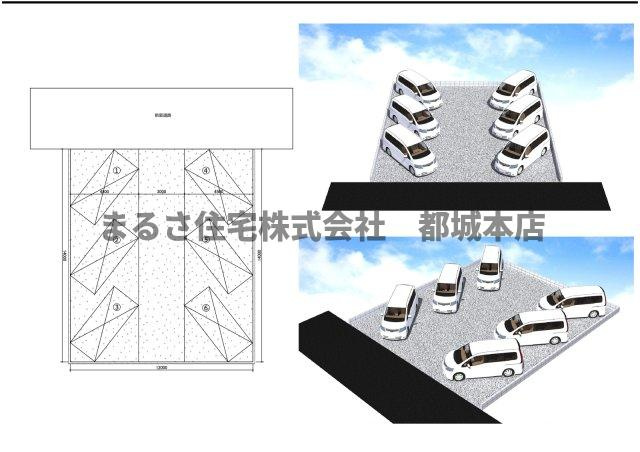 ことねパーキングの区画図
