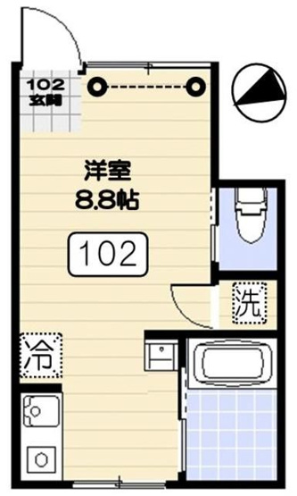 【間取り】 | Blanc　Couleur-ブランクルール-