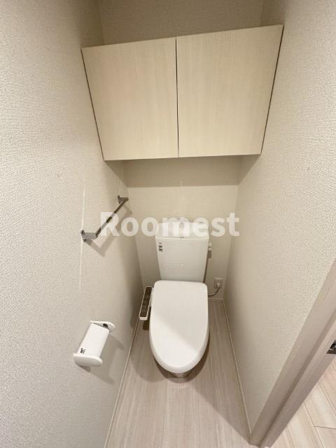 メゾン　ベルハープのトイレ|トイレもきれいです