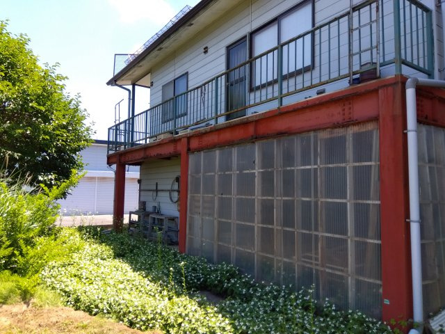 米沢市松が岬３丁目　二階建て中古住宅の外観