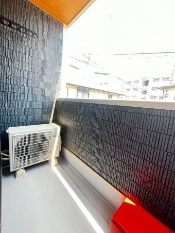 シューンハイム正雀のバルコニー