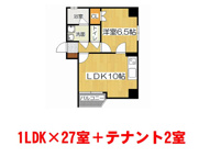 山科区東野百拍子町　中古マンション一棟（賃貸オーナーチェンジ）の画像
