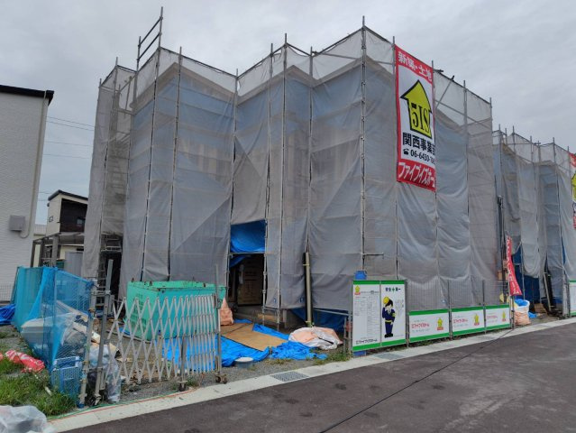 明石市大久保町八木　新築一戸建　第2期2号棟の駐車場|制振装置を採用した住宅を現在建築中です。敷地には2台駐車が可能です。日当たりも良好です！