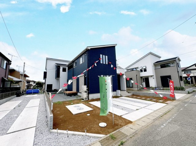 伊勢崎市境46期　新築住宅 4号棟の外観