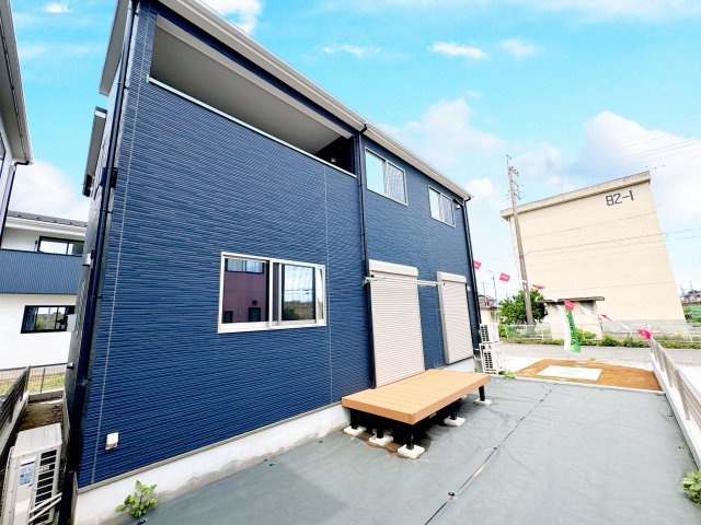 伊勢崎市境46期　新築住宅 4号棟の外観