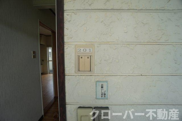 コーポサンライズのエントランス