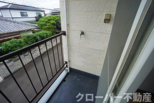 コーポサンライズのバルコニー