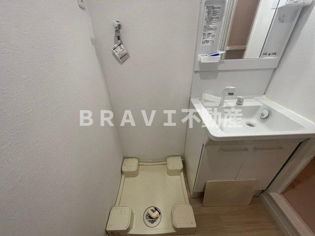 S-FORT桜ノ宮の洗面所|コンパクトで使いやすい洗面所