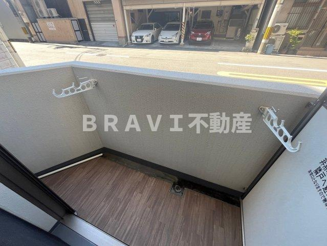 S-FORT桜ノ宮のバルコニー|バルコニー付きです