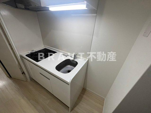 S-FORT桜ノ宮のキッチン|コンパクトなキッチンで掃除もラクラク