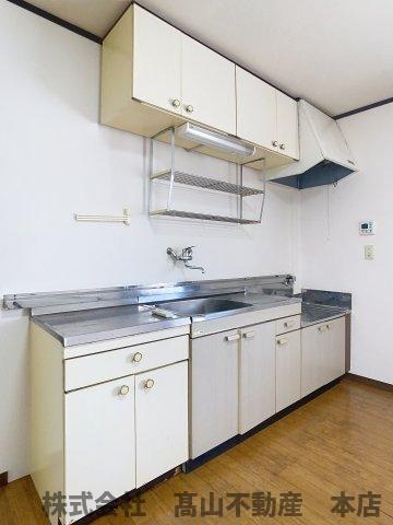 稲元滝口邸・南のキッチン