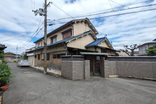 岸和田市上松町4丁目　土地の前面道路含む現地写真