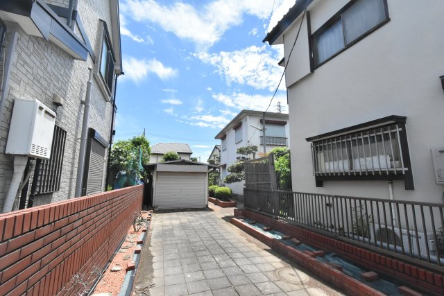 北本市東間　売地の外観