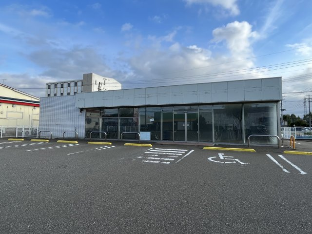 柏崎市錦町_貸店舗の外観|現地外観になります。
