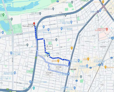 【地図】 | 検査済証あり！！大阪市旭区のRC造一棟収益マンション！！