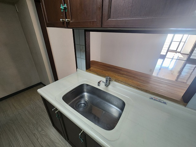 スカイステージ３３のキッチン|キッチン水栓は使いやすいシングルレバーです