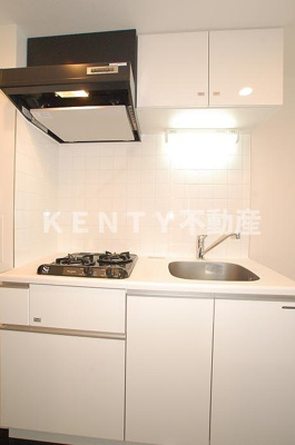 【キッチン】 | グランドコンシェルジュ蒲田 | コンパクトなキッチンで掃除もラクラク