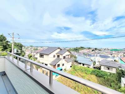 【展望】 | ◇◆千代ヶ丘8丁目新築全3棟3号棟◆◇ | ◆前面には遮るものがなく、開放感と日当たりの確保がされております。現地にてこの眺望を是非ご確認ください。