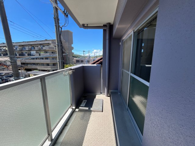 パストラル青山のバルコニー