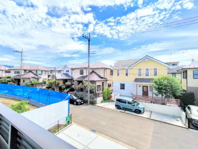 【展望】 | ◇◆荏田西5丁目新築全4棟　4号棟◆◇ | ◆前面には遮るものがなく、開放感と日当たりの確保がされております。現地にてこの眺望を是非ご確認ください。